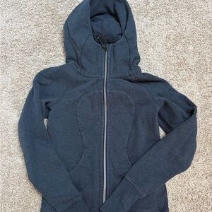 Lululemon Navy Blue Zip-Up Hoodie